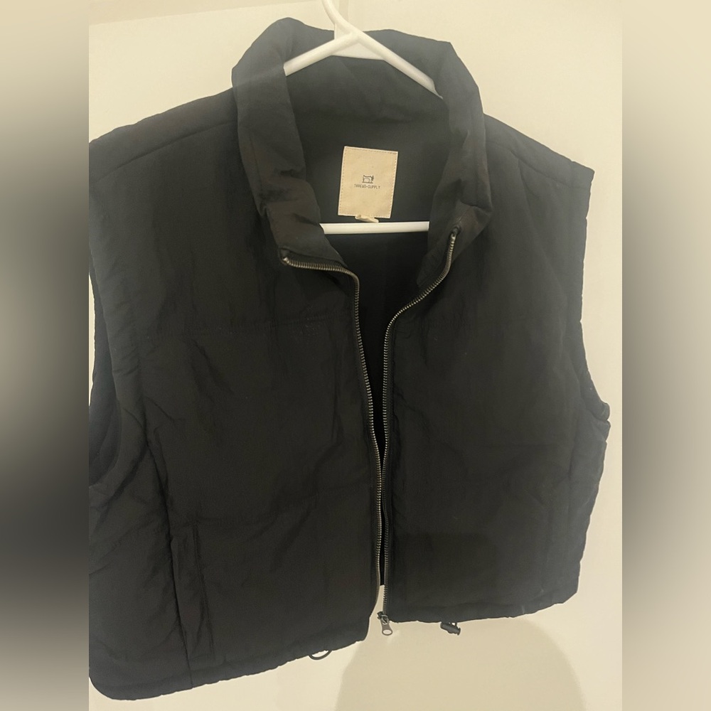Thread & Supply Midnight Black Vest